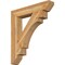 Ekena Millwork Merced Slat Rough Sawn Bracket, Western Red Cedar, 6"W x 36"D x 40"H BKT06X36X40MRC06RWR - alternate 1